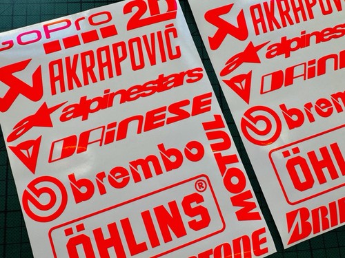 Kit adesivi race - race, sponsor