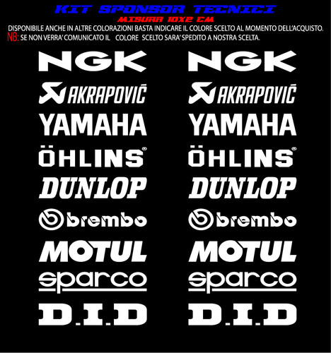 Kit stickers adesivi - stickers,