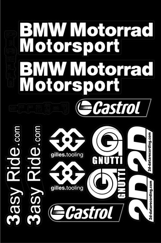 Bmw s1000rr sponsor kit - fe,
