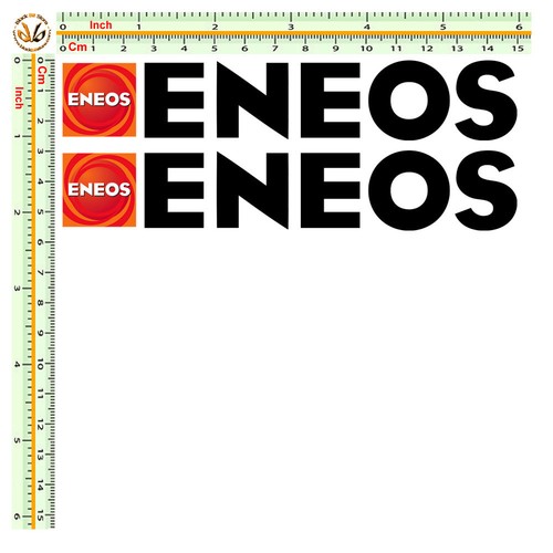 Eneos sticker adesivi sponsor - eneos,