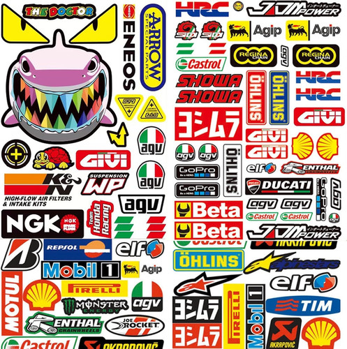 Adesivi moto kit - kit,