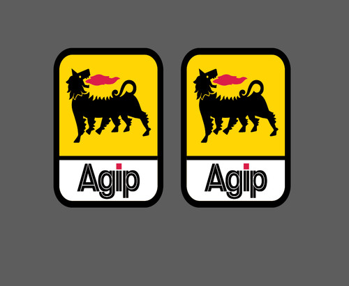 Adesivi agip medium style - agip,