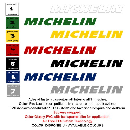 Michelin adesivi pre spaziati