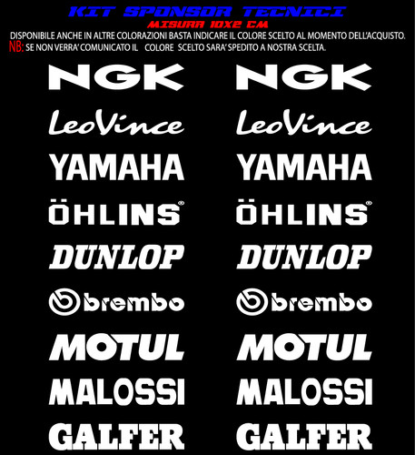Kit stickers adesivi - kit,