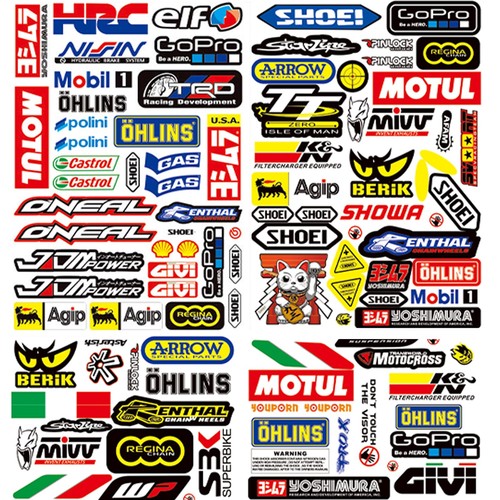 Adesivi per kit moto - kit,