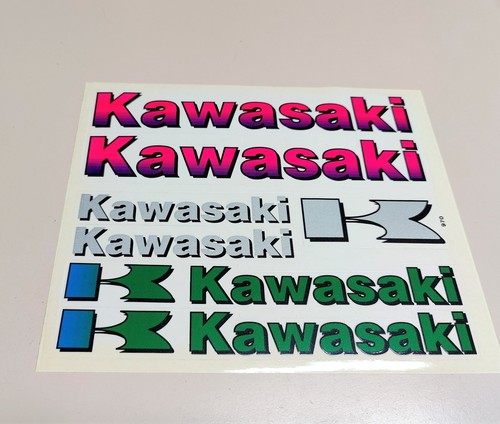Kit adesivi kawasaki auto moto - kit,