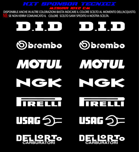 Kit stickers adesivi - kit,