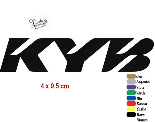 Adesivi stickers sponsor kyb - adesivi,